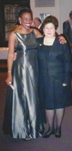 Post-concert in 2002 with my former voice teacher, Sheila Fiumarello. I miss you, Sheila! RIP. 